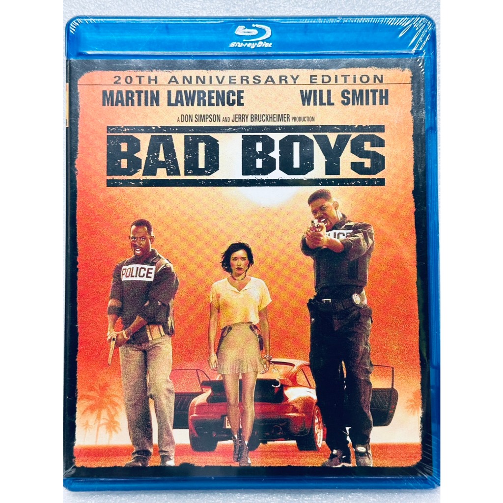 Blu-ray : Bad Boys (1995) แบด บอยส์ คู่หูขวางนรก " Martin Lawrence, Will Smith "