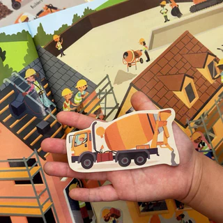 Usborne sticker book หนังสือติดสติ๊กเกอร์ หนังสือภาพ สมุดภาพติดสติ๊กเกอร์ นิทานภาษาอังกฤษเสริมความรู้ พัฒนาการ