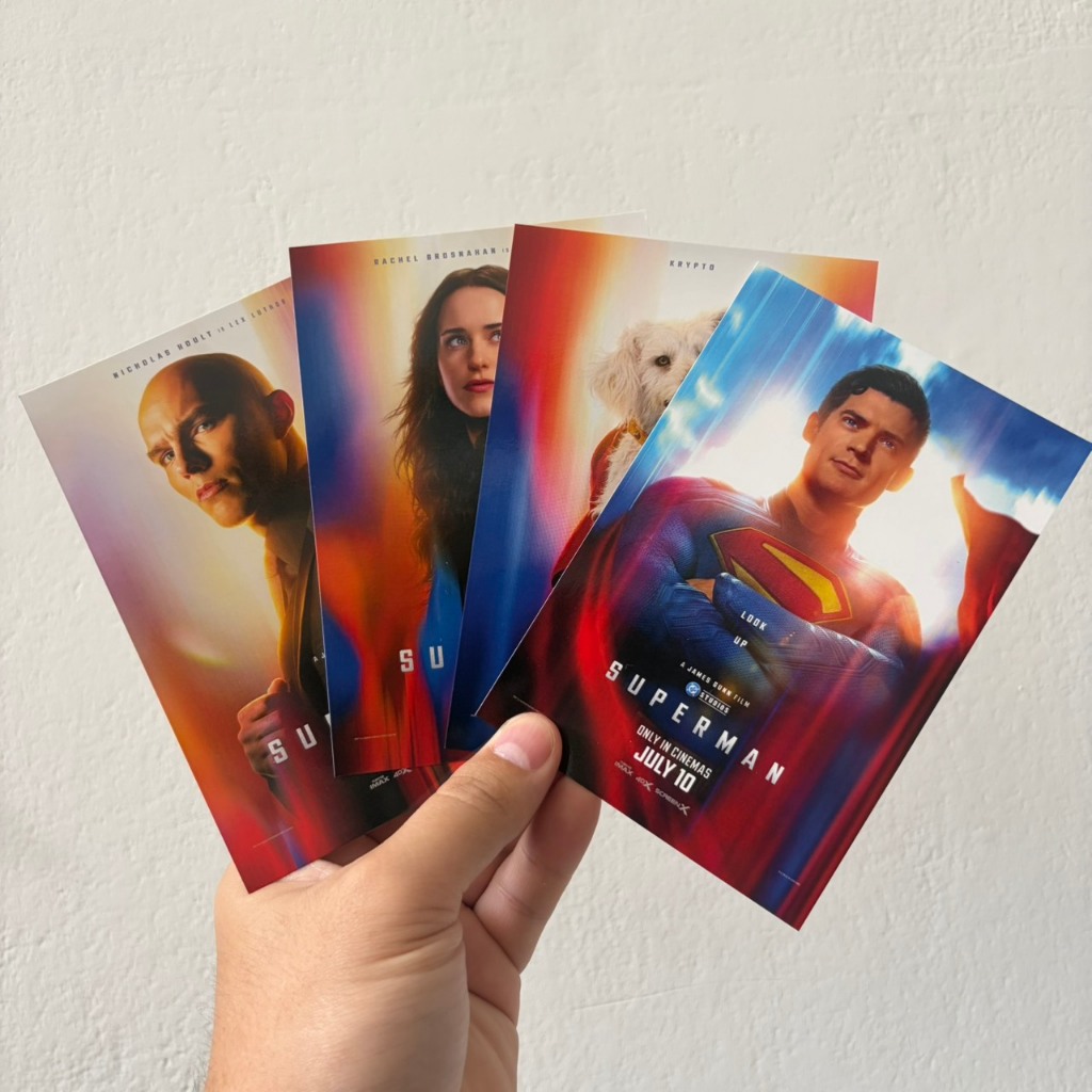 โปสการ์ด Postcard Superman 2025 ซูเปอร์แมน แท้จาก Major Cineplex Postcard Superman 2025 ซุปเปอร์แมน 