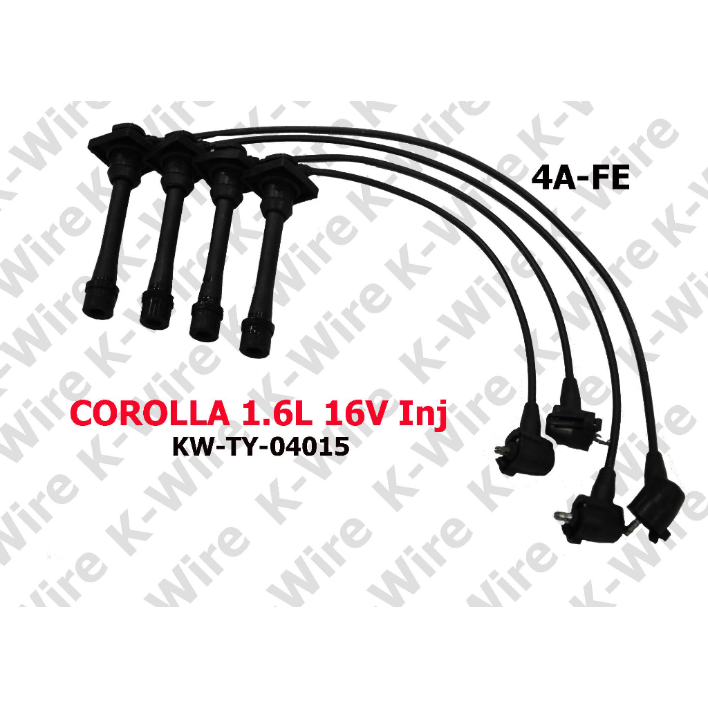 K-Wire COROLLA 1.6L 16V Inj 4A-FE
