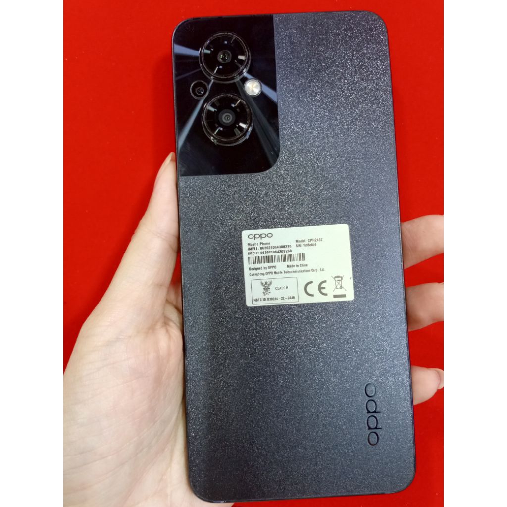 [มือสอง] OPPO Reno8 Z 5G /RAM 8+4 GB/ความจำ ROM 128 GB โทรศัพท์มือสอง มือถือมือสอง มือถือราคาถูก
