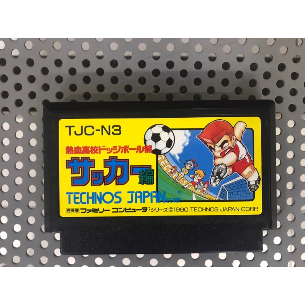 ตลับแท้ (FC)Nekketsu Koukou Dodgeball-bu Soccer-hen คุนิโอะ ซอคเกอ (Japan) (TJC-N3) Famicom สินค้ามื