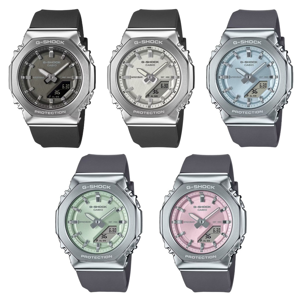 Casio G-Shock Mini นาฬิกาข้อมือผู้หญิง สายเรซิ่น รุ่น GM-S2110(GM-S2110-2A,GM-S2110-3A, GM-S2110-4A)