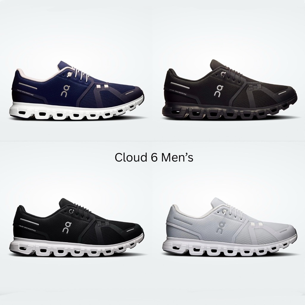 On Cloud 6 รองเท้าสวมใส่ทุกวัน