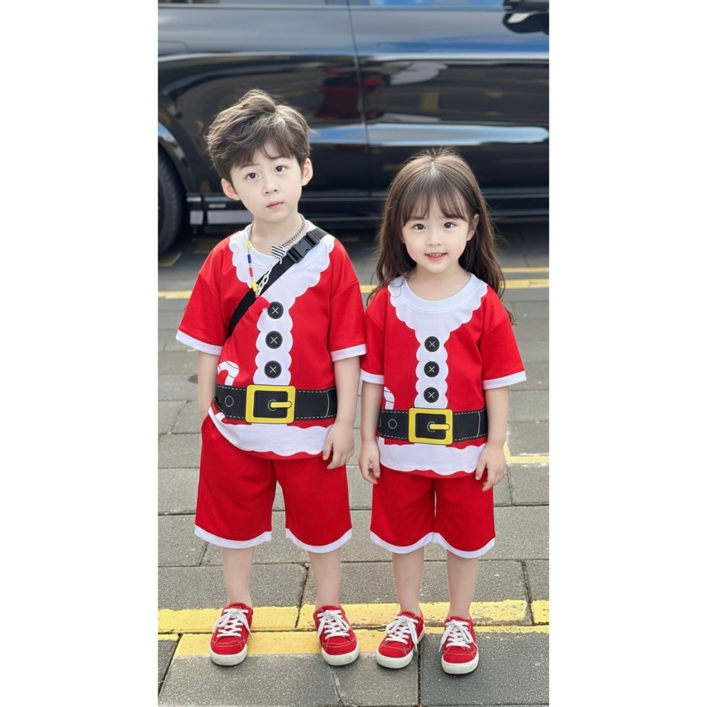 คริสต์มาสนี้ต้องมี ชุดเด็กน่ารักถ่ายรูปยังไงก็ปัง
