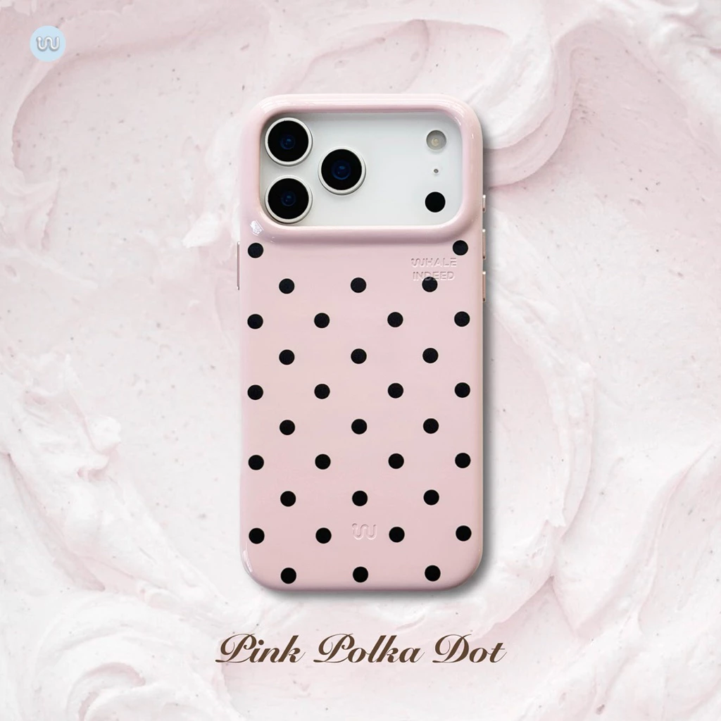Polkadot Ver.2 Hagen Case แบบแม่เหล็ก Whale Indeed หนังแก้วเกรด Premium thumbnail 6