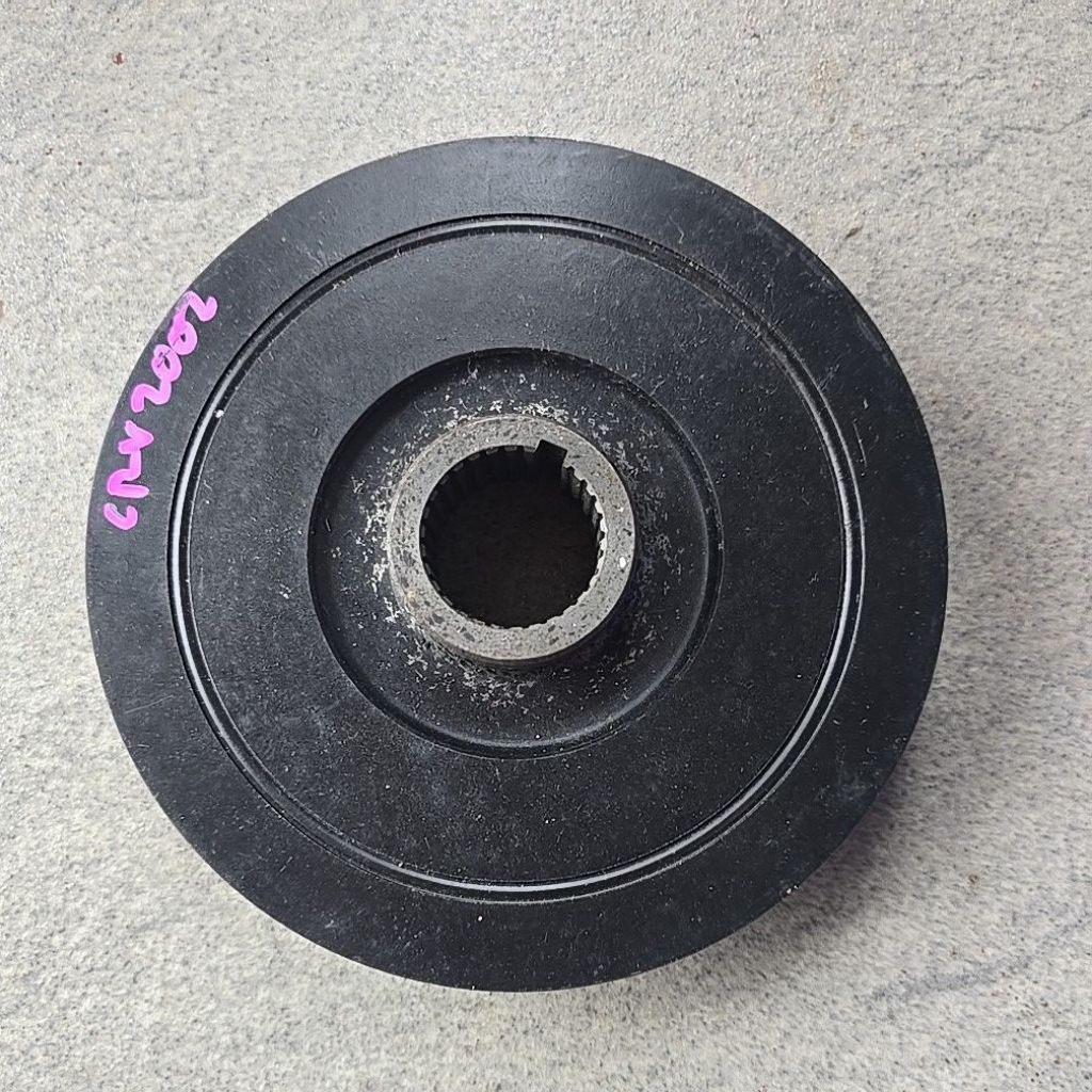 มู่เลย์หน้าเครื่อง (มู่เลย์ข้อเหวี่ยง) HONDA CRV ปี2001-2002 H23A,ACCORD 2.4  ปี2004 4สูบ ขนาด 30มิล