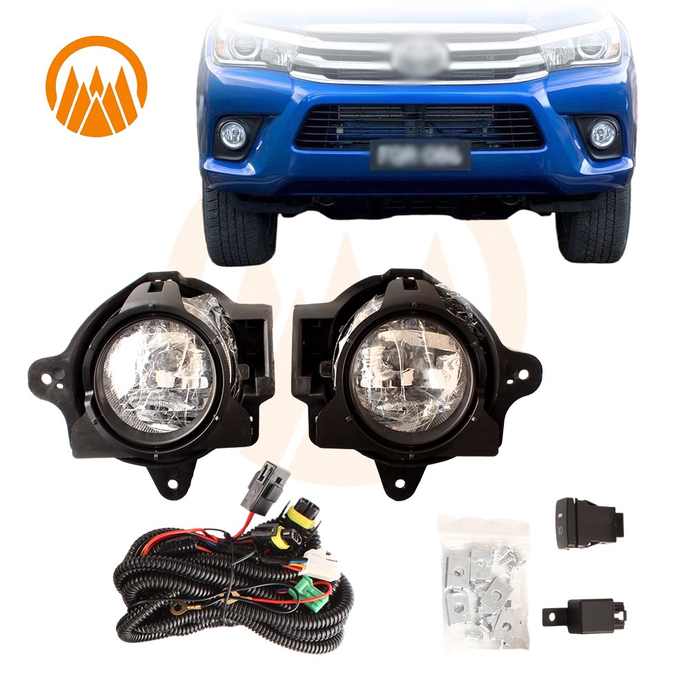 ไฟตัดหมอก TOYOTA HILUX VIGO 2014 2015 ฮาโลเจน ชุดไฟตัดหมอก ราคาดี ราคา ถูกที่สุด ดีลบีเคเค