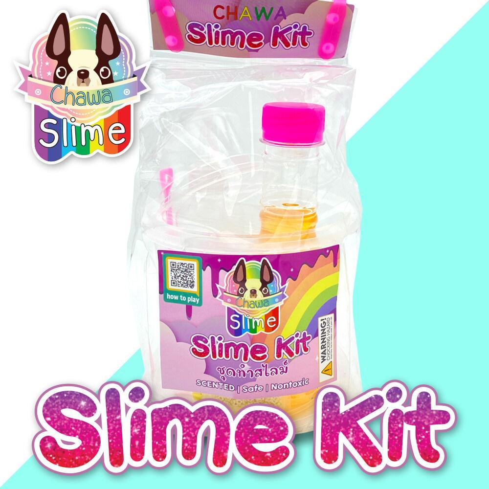 🚚จัดส่งจากไทย⭐🌈Chawa Slime Kit - ชุดทำสไลม์ไร้สารอันตราย