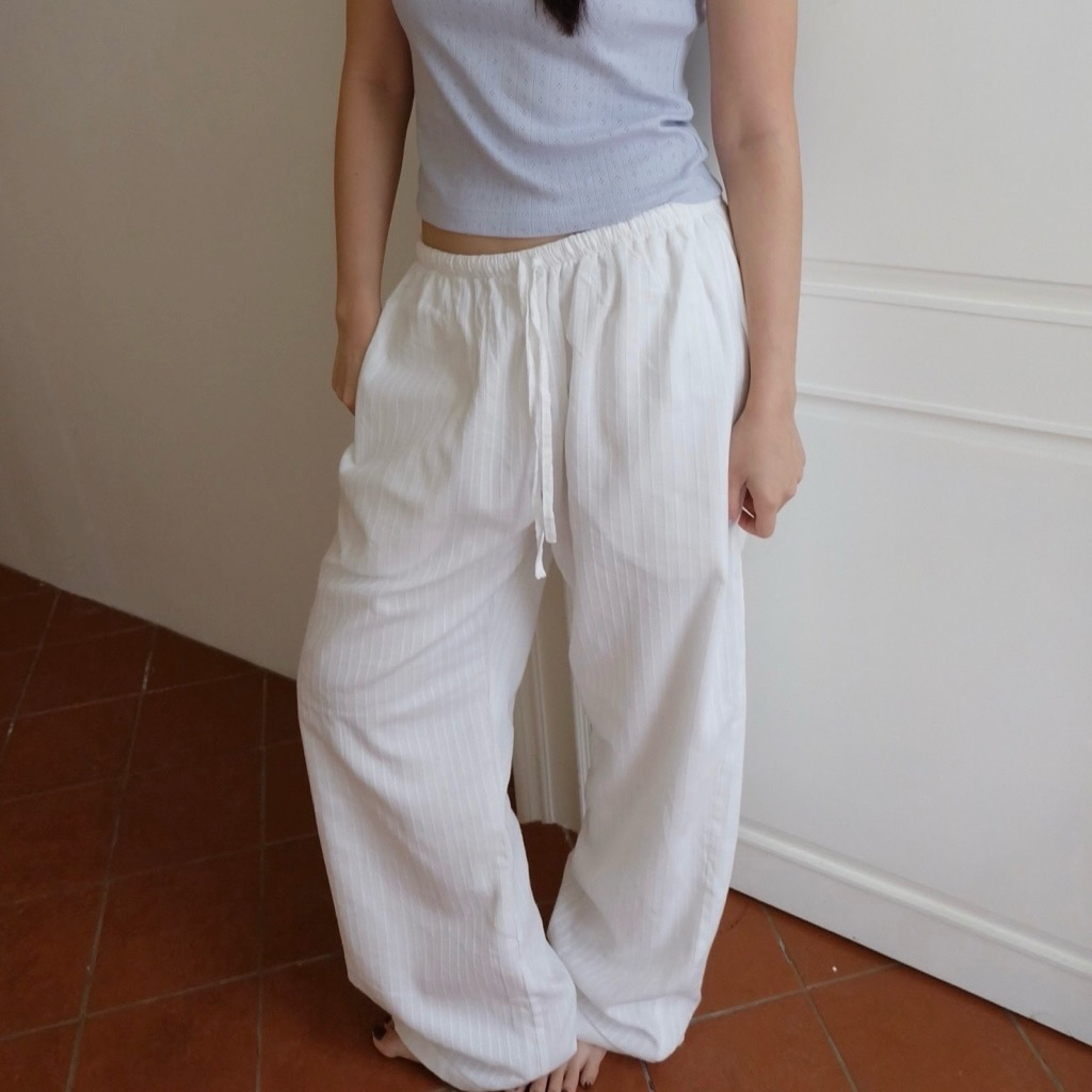 SANDIE | WW lacey comfy pants