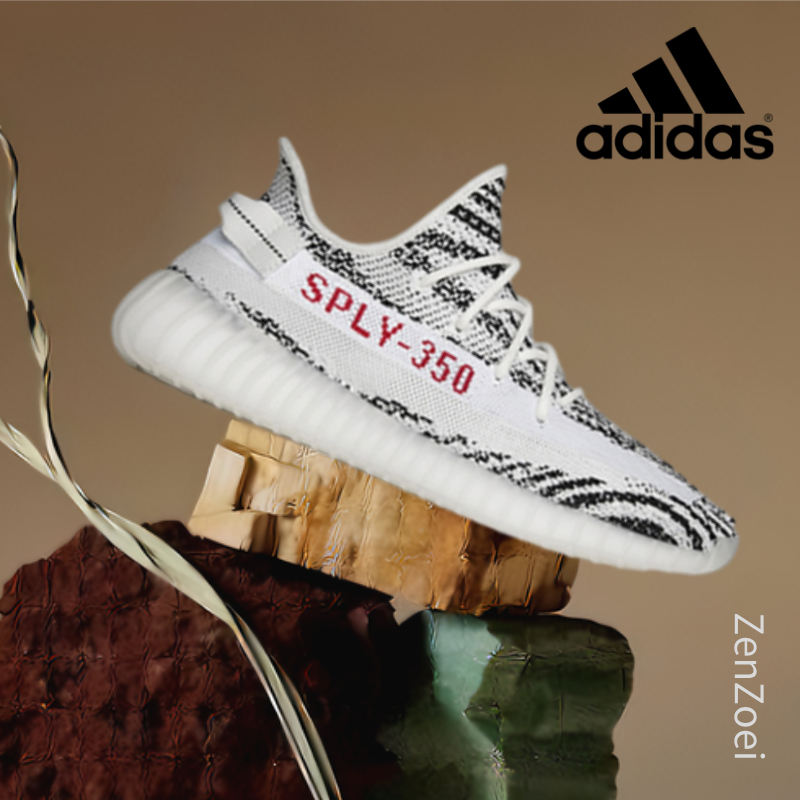 (ของแท้ 100%) 💯 adidas originals Yeezy Boost 350 V2  Zebra  CP9654-2020