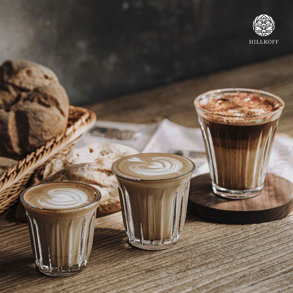 Ratika | Vertical Grain Glass Cup แก้วกาแฟ Dirty เอสเปรสโซ่ Picolo แก้วชา แก้วค็อกเทล แก้วม็อคเทล