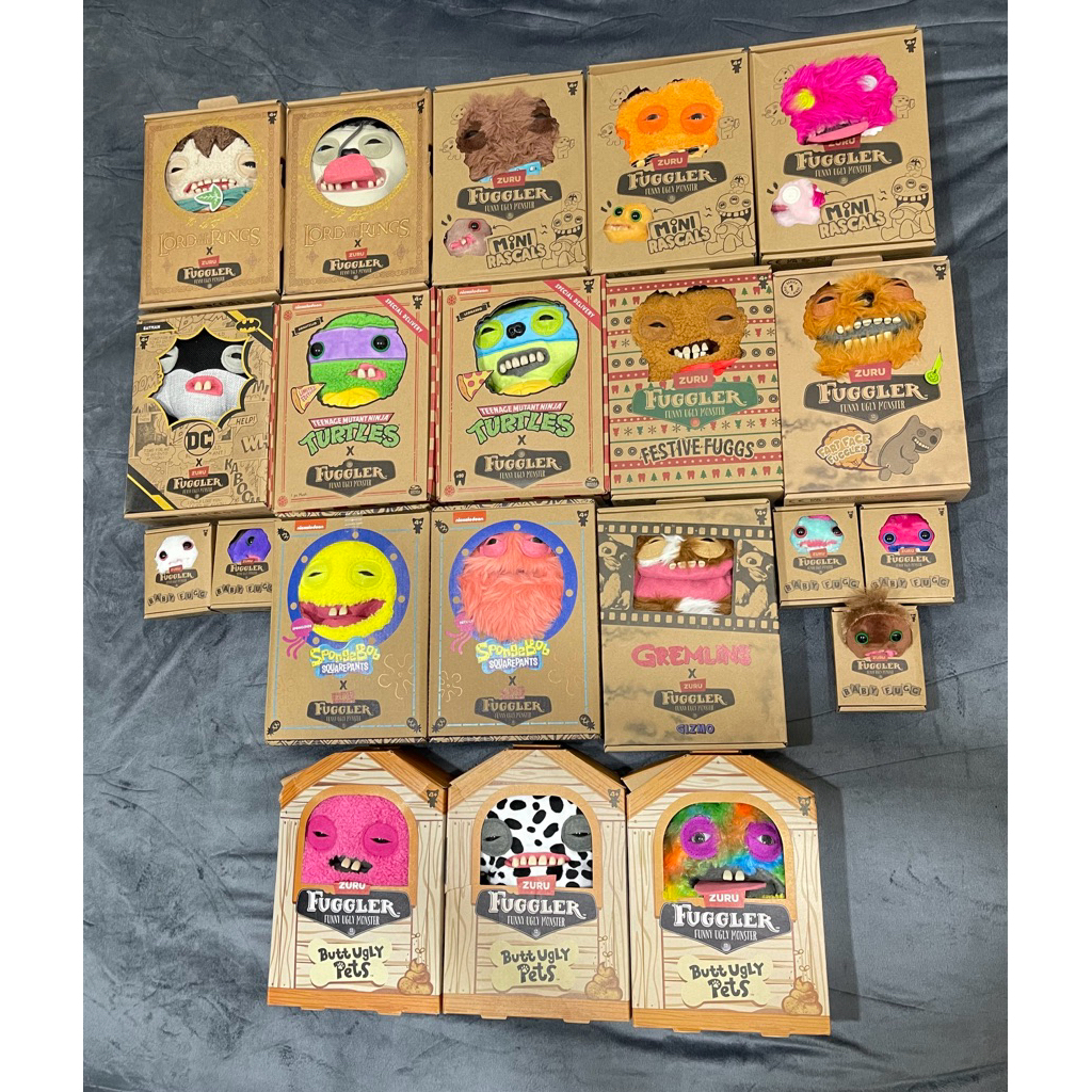 ตุ๊กตา Fuggler Funny Ugly Monster ของแท้ พร้อมส่ง