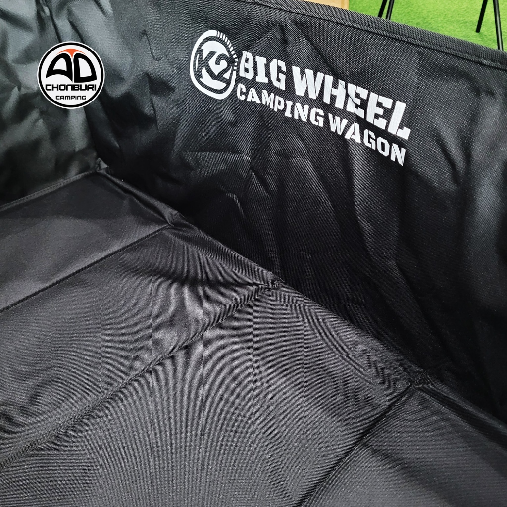 รถเข็นแคมป์ปิ้ง K2 Camping wagon รถลาก  อเนกประสงค์ แข็งแรง รับน้ำหนักได้มาก  รับประกัน 5ปี - รูปที่ 4