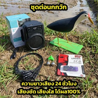 ชุดต่อนกกวักครบชุดพร้อมใช้งานพร้อมเสียงความยาว24ชั่วโมง ต่อน…