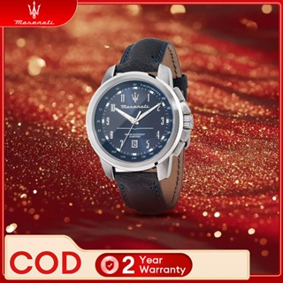 【2 Years Warranty】 Maserati Successo 44mm Blue Sunray Dial M…