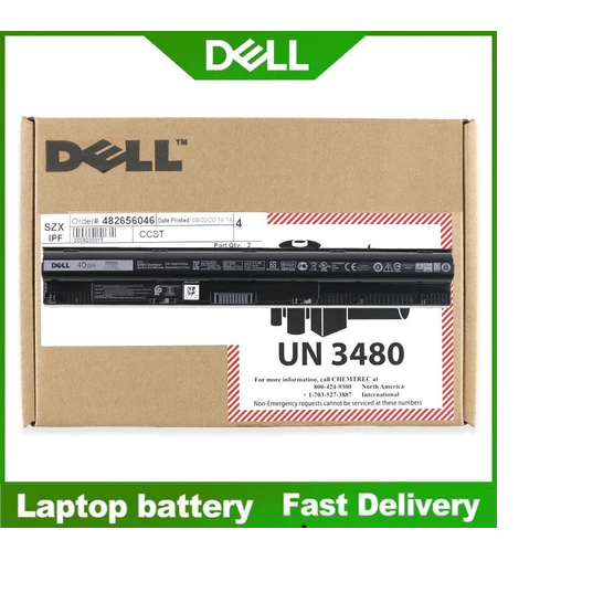 M5Y1K [14.8V 40Wh / 2700mAh] DELL 5455 5558 3000 3560 3570 3560 15 3000 5759 แบตเตอรี่แล็ปท็อป GXVJ3