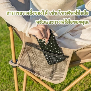 เก้าอี้ตกปลาพับได้-อุปกรณ์ตั้งแคมป์และปิคนิค-พร้อมถุงเก็บของ-มีสินค้าในสต็อก จัดส่งรวดเร็ว