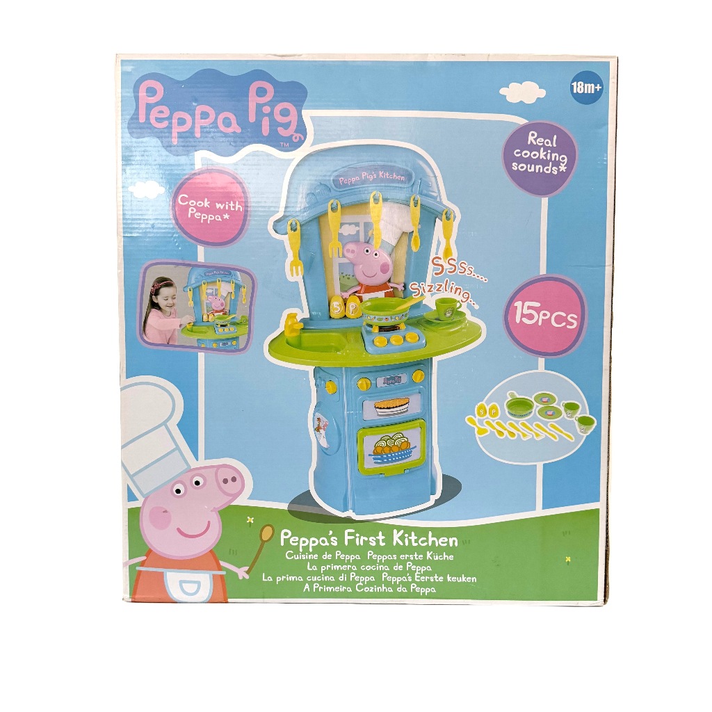 PEPPA PIG’s First Kitchen ชุดของเล่นโต๊ะเครื่องครัว