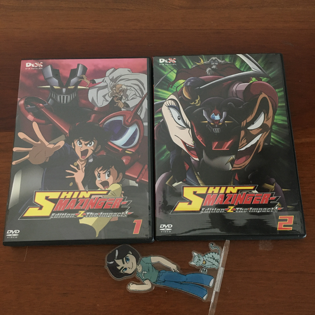 (มือสอง) DVD Movie การ์ตูน Shin Mazinger Edition Z: The Impact! แผ่น 1-2 (ปี 2009) ลิขสิทธิ์แท้