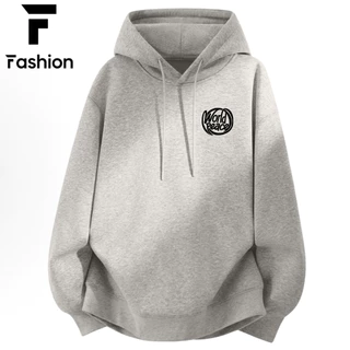 เสื้อฮู้ด Unisex กันหนาว สําหรับผู้ชายและผู้หญิง เนื้อผ้าสำลี นิ่มสุด สบายผิว ราคาถูก
