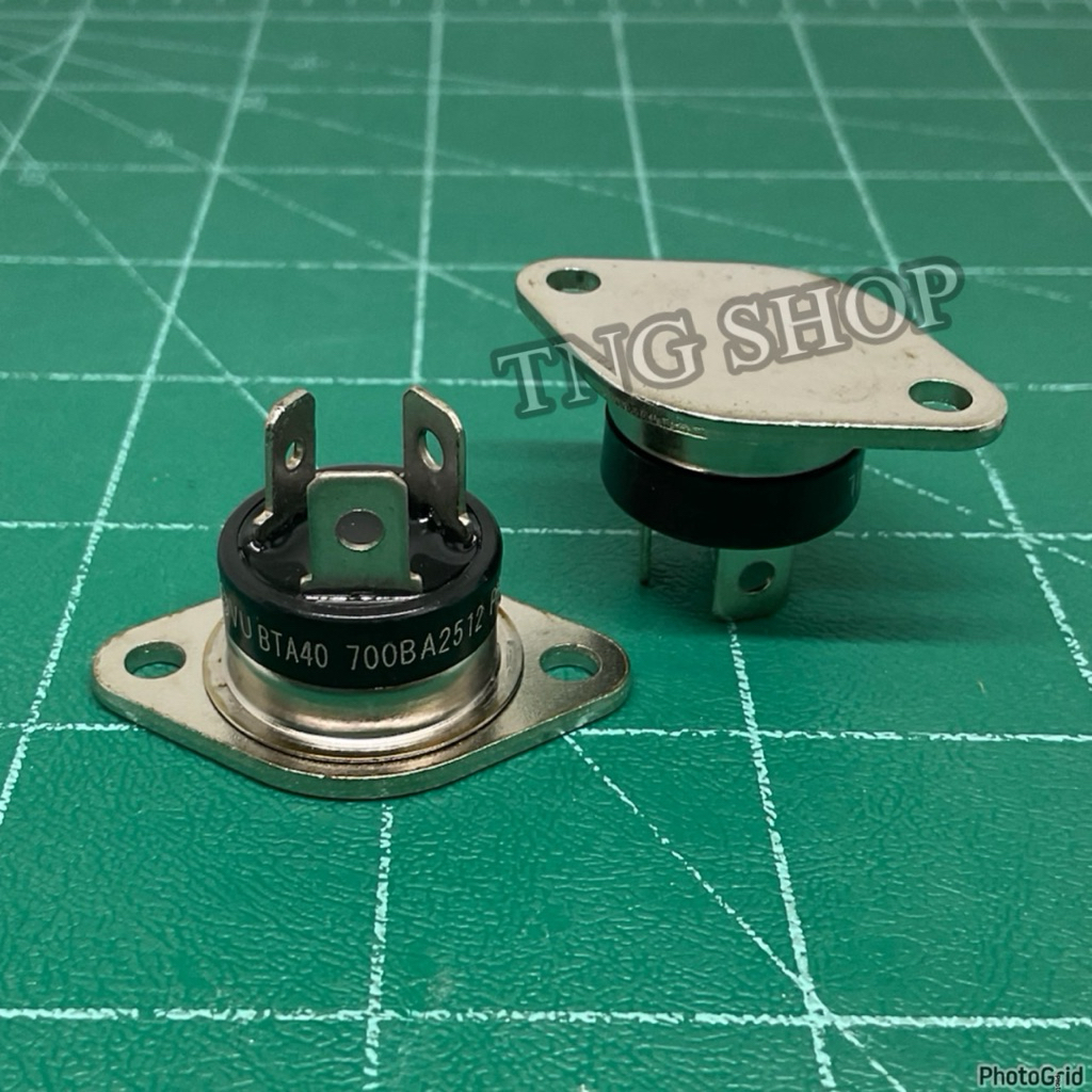 BTA 40600B/ 40700B/ 40800B TRIAC ไตรแอค เครื่องทำน้ำอุ่น  ตัวกลม พร้อมส่ง