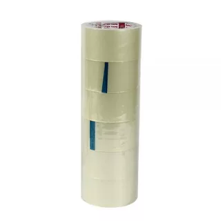 เทปกาวใส OPP TAPE 2นิ้ว 100หลา 48mm x 100Yard 6ม้วน/1แถว