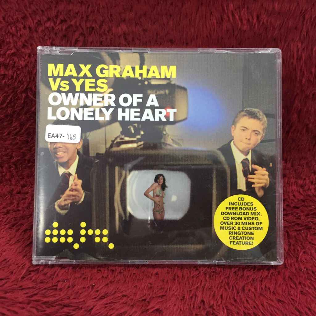 CD Max Graham Vs Yes – Owner Of A Lonely Heart สภาพตามรูปปก EA47-165