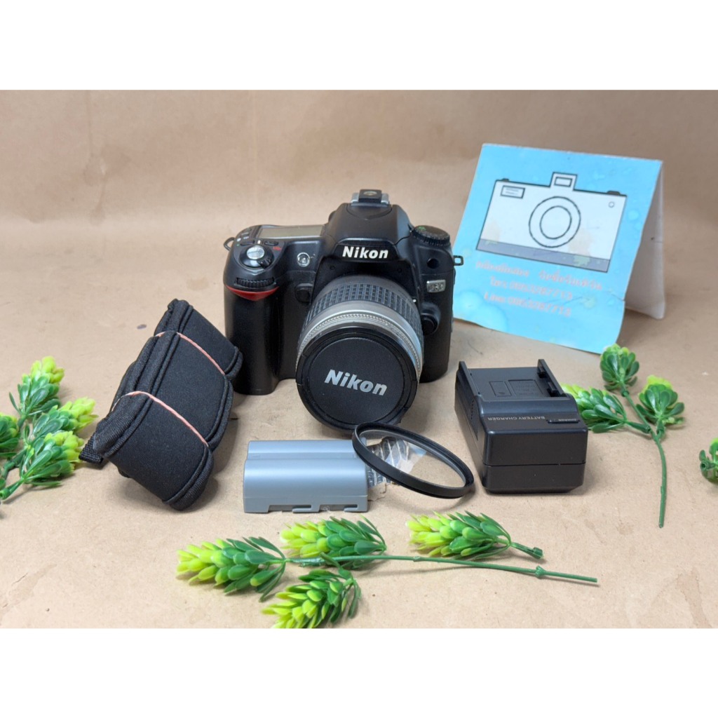Nikon d80 พร้อมเลนส์ 28-80 พร้อมใช้งาน