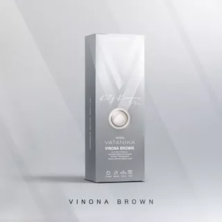[ใหม่] VATANIKA Lens - Vinona Brown คอนแทคเลนส์สีน้ำตาล อบอุ่นคลาสสิกแบบ Timeless