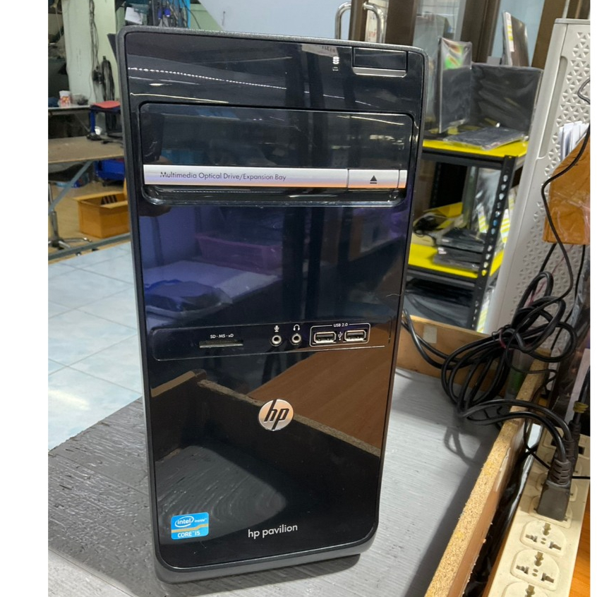 DESKTOP PC HP com HP pavilion P6-2285I  Core i5-3450 คอมพิวเตอร์ตั้งโต๊ะ สินค้ามือสอง ประกัน 3 เดือน