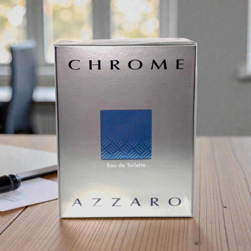 Azzaro Chrome EDT 100 ML กล่องซีล