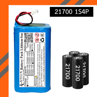 แบตเตอรี่แพ็คลิเธียม Li-ion แพ็คสำเร็จ 3.7V 18650-21700 พร้อม BMS ความจุ 2600mAh-20000mAh