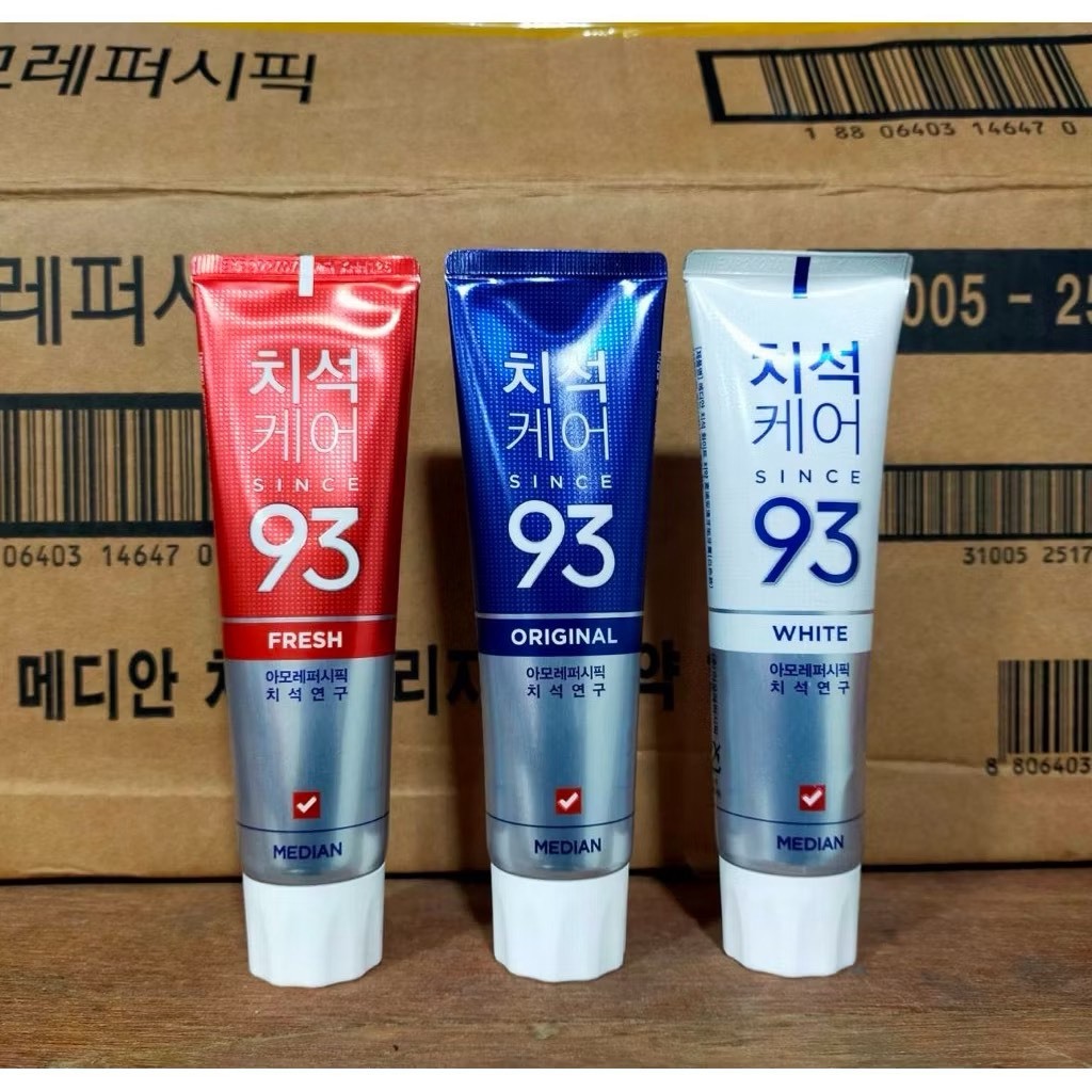 Median Dental มีเดียน ยาสีฟันเกาหลี แท้ 100% ฟันขาว ลดกลิ่นปาก ดีเยี่ยม 120g