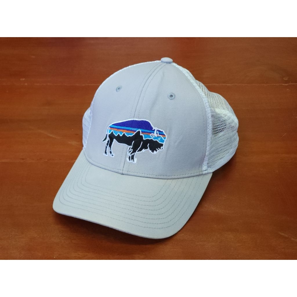 หมวก Patagonia Fitz Roy Bison ลายกระทิง ของแท้ มือสอง