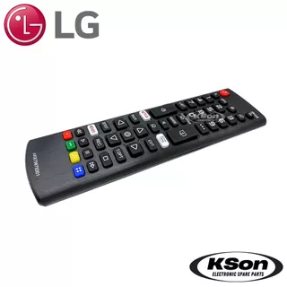 รีโมททีวี สมาร์ททีวี แอลจี ใช้กับทีวีจอแบนแอลจีได้ทุกรุ่น LG TV Remote Control รุ่น AKB75675301