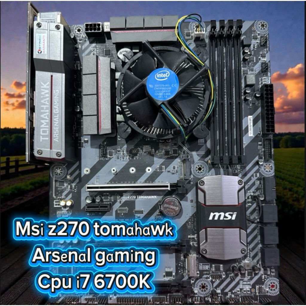 เมมบอร์ด1151 + Cpu i3/i5/i7