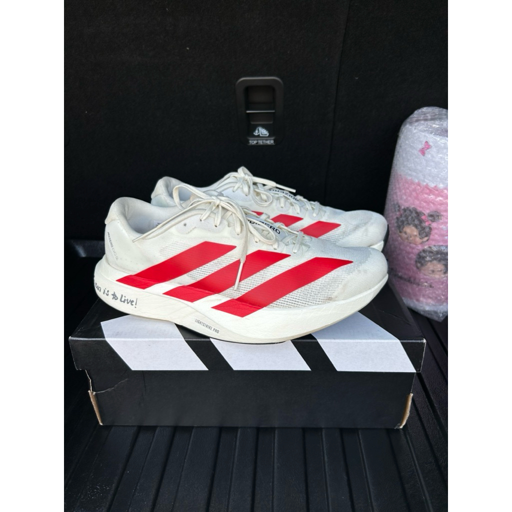 ADIDAS ADIZERO Evo SL To Run Is To Live 9us 27cm มือ2 สภาพดี แท้100%