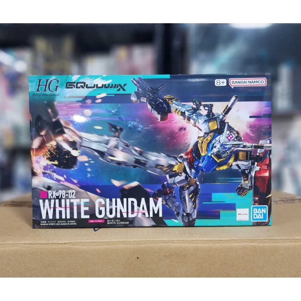 BANDAI HG White Gundam Mobile Suit Gundam GQuuuuuX สินค้าพร้อมส่งจากไทย