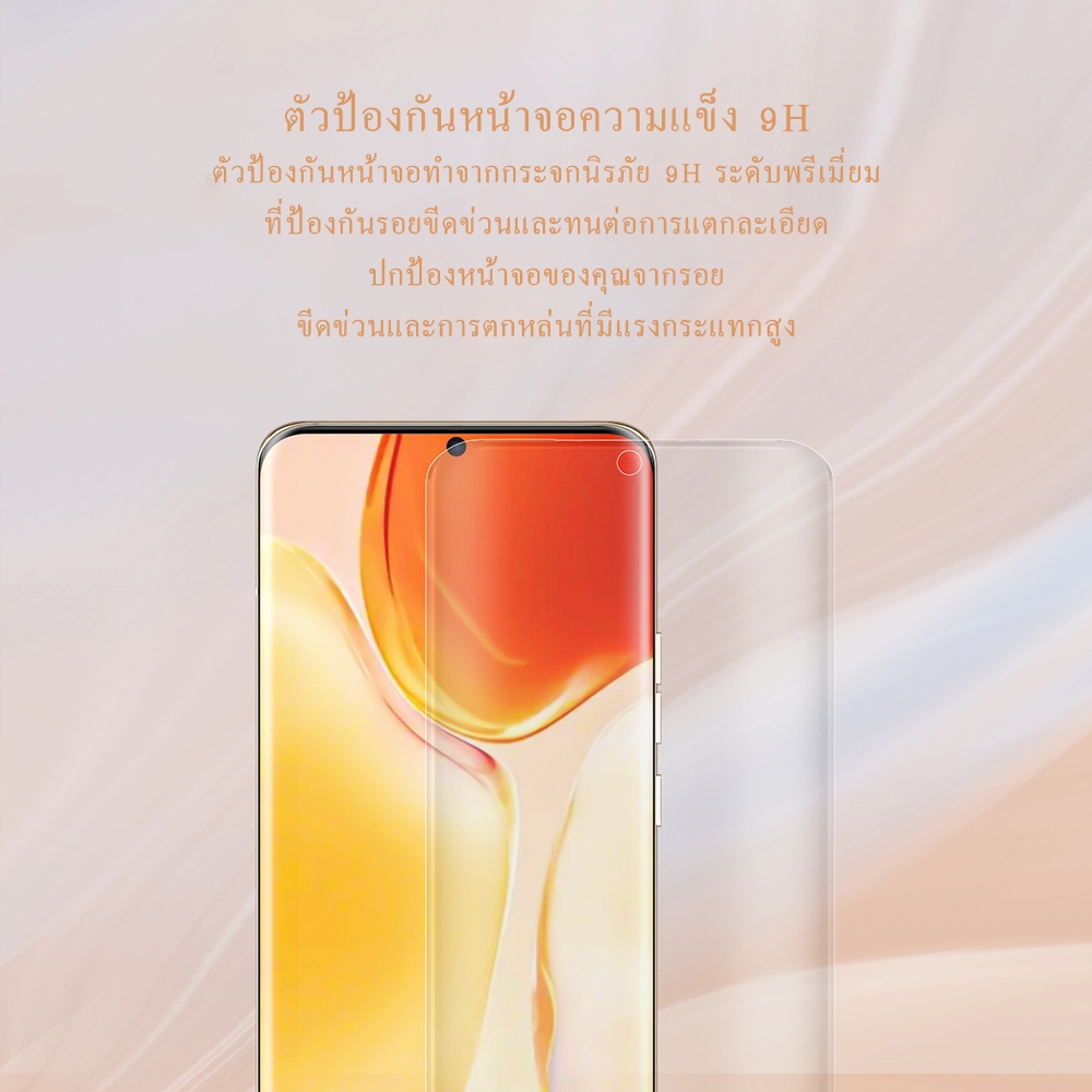 ฟิล์มกระจก UV For VIVO V60 เต็มจอ กาวเต็มแผ่น พร้อมส่ง - รูปที่ 3