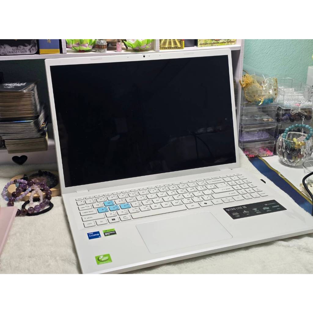 โน๊ตบุ๊ค Acer Nitro Lite 16 NL16-71G-56RJ White มือสองสถาพใหม่มากกกก