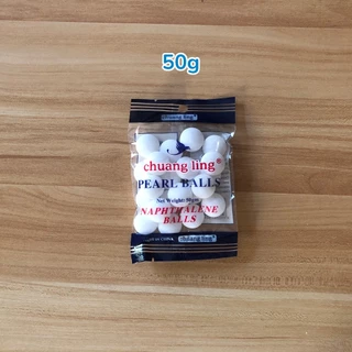 ลูกเหม็น 50g 100g ใช้สำหรับกำจัดกลิ่น ไล่แมลง และป้องกันมอด