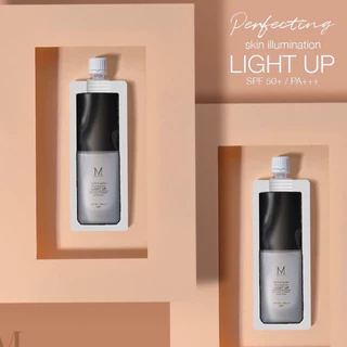 (ซอง) เมอร์เรซกา Merrezca Skin Up Liquid Foundation, Skin Lighter Glow, Skin up water Base, Light up