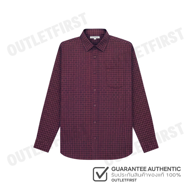 GUY LAROCHE รุ่น MAN'S LONG SLEEVES SHIRT CODE: BAB1200W3RE เสื้อเชิ้ต เสื้อแขนยาว เสื้อผู้ชาย