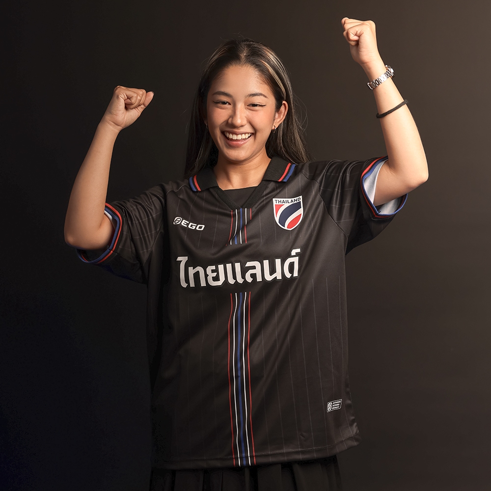 RT-003 เสื้อเรโทร เชียร์ไทยแลนด์ EGO SPORT