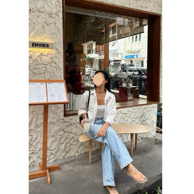 Gibbi shirt (peipoi.store) เสื้อเชิ้ตแขนยาว พร้อมส่ง - รูปที่ 3