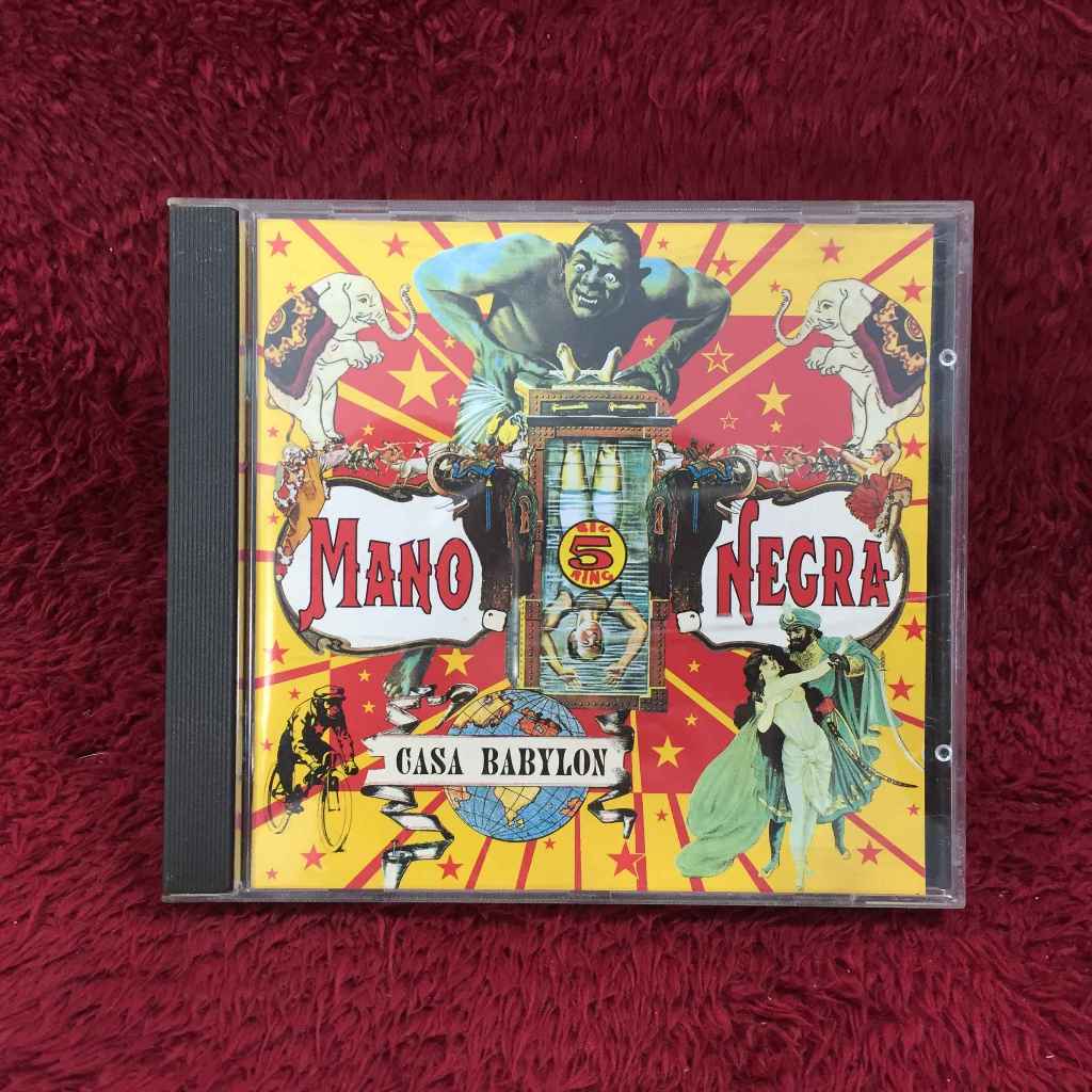 CD Mano Negra – Casa Babylon สภาพตามรูปปก EA48-113