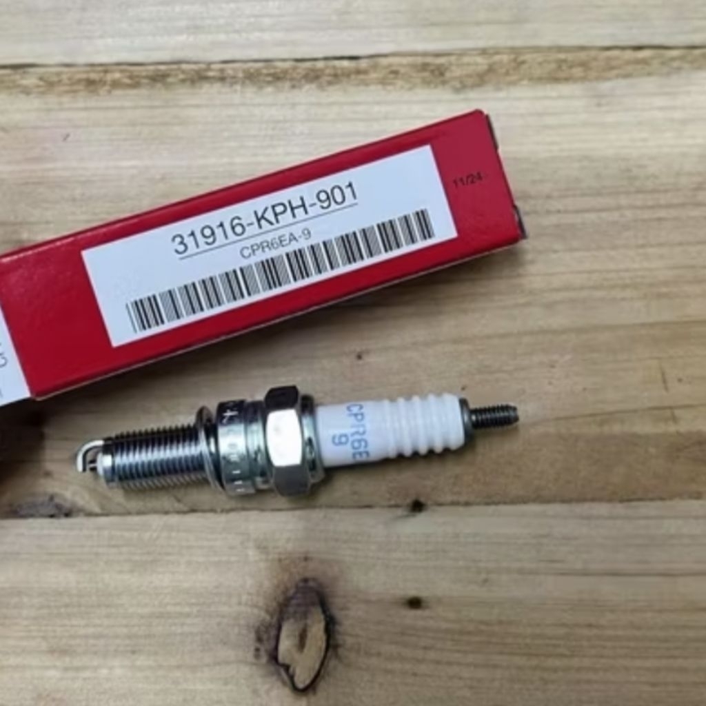 หัวเทียน Wave125I,R,S MSX125 Wave110i Wave125ปลาวาฬ Dream125 แท้Honda 31916-KPH-901 รุ่นเกลียวยาว

