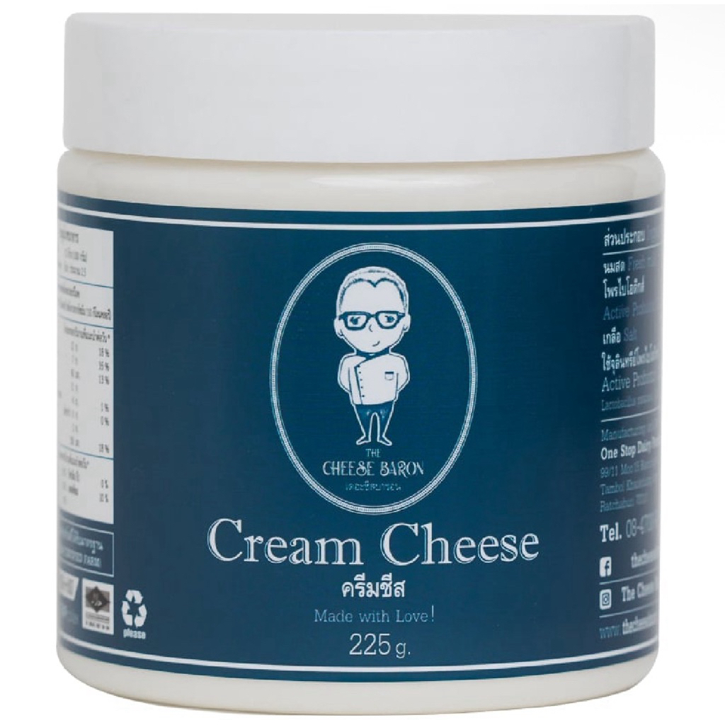 The cheese baron Cream Cheese เดอะชีสบารอนครีมชีส