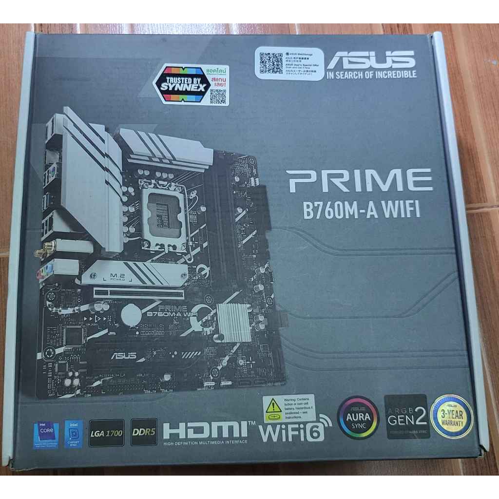 ASUS PRIME B760M A WIFI DDR5 ( มือสอง )